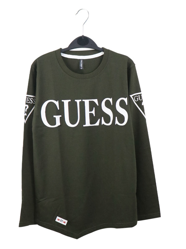 ATT Boys T-Shirt 13 Yrs - 17 Yrs Guess Dark Green