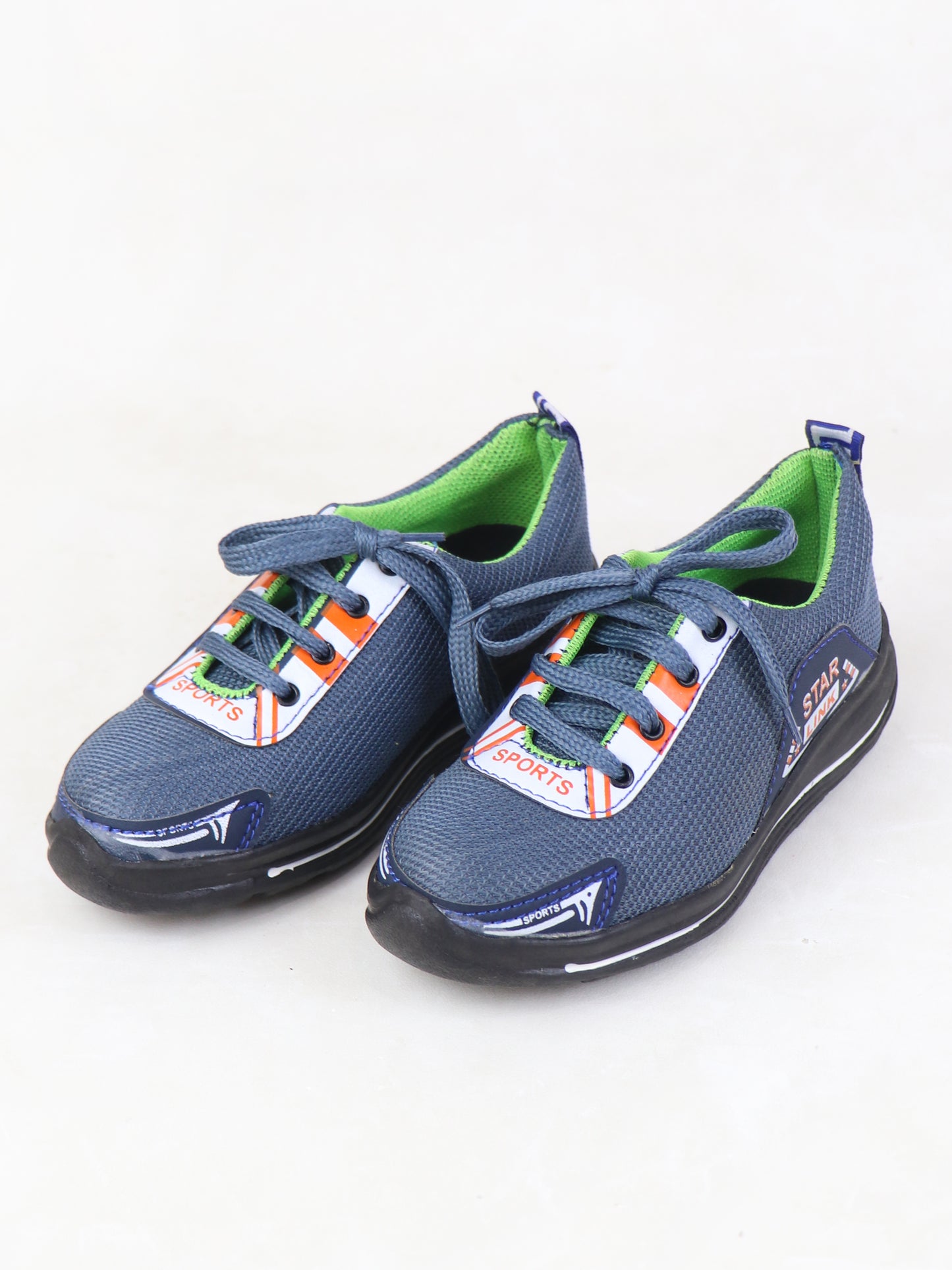 BS48 Boys Jogger Shoes 8Yrs - 17Yrs Grey