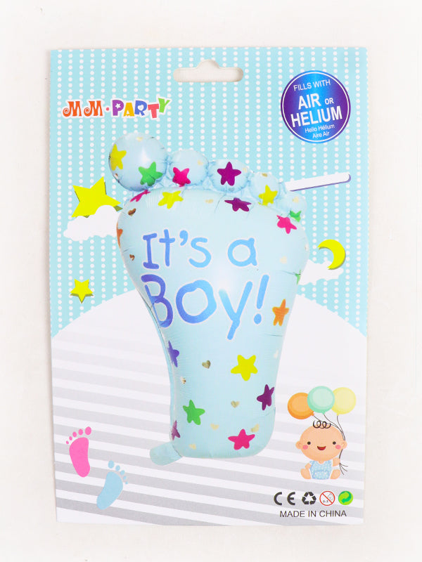 BP03 Baby Boy Foot Foil Ballons