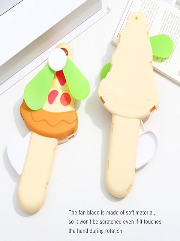 Pizza Hand Fan For Kids