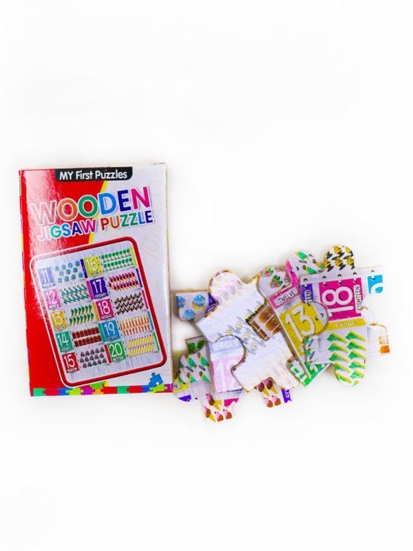 Wooden Jigsaw Puzzle - Mathematics