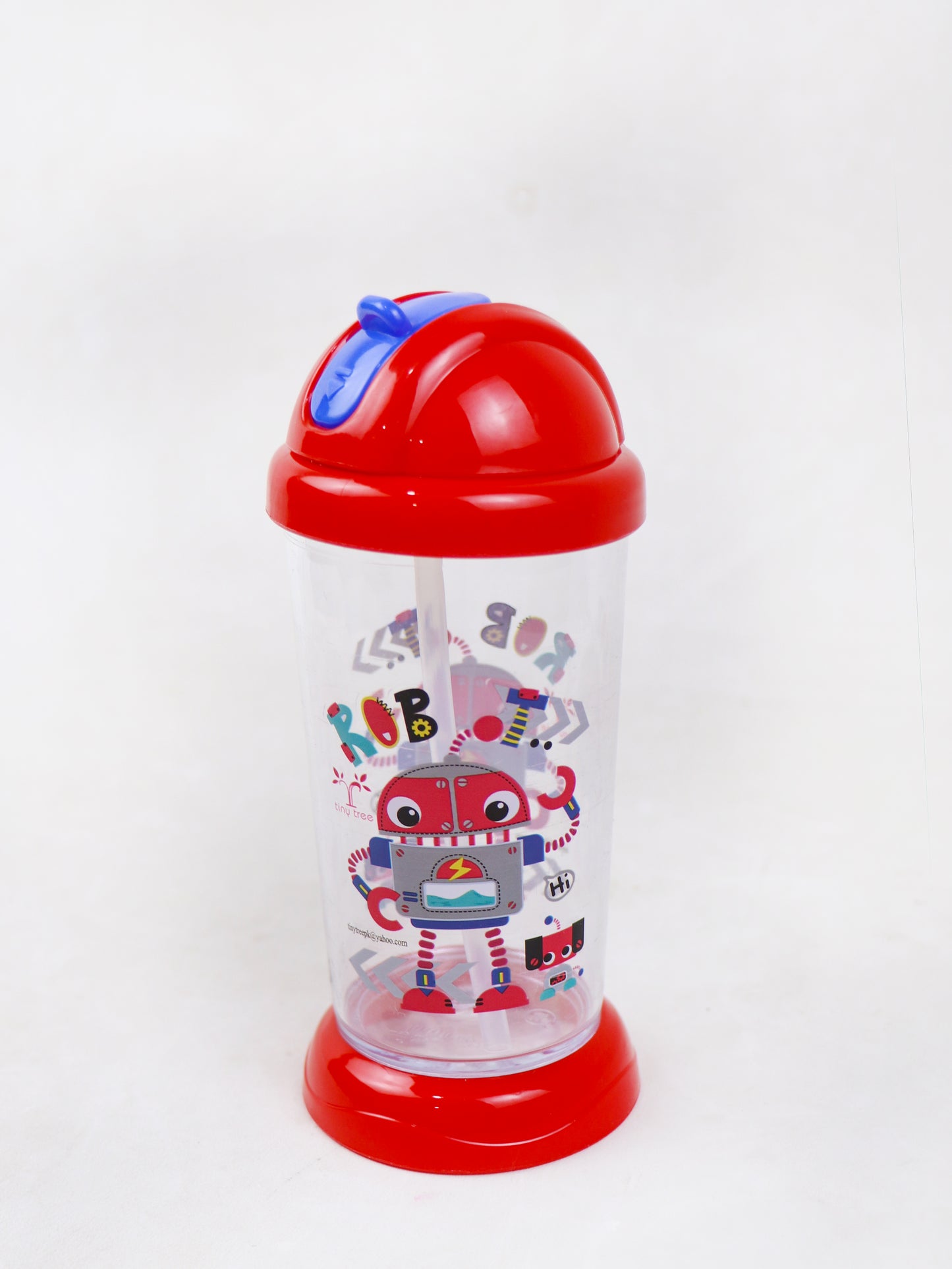 Baby Anti Spill Learning Sippy Cup Red - 300ML