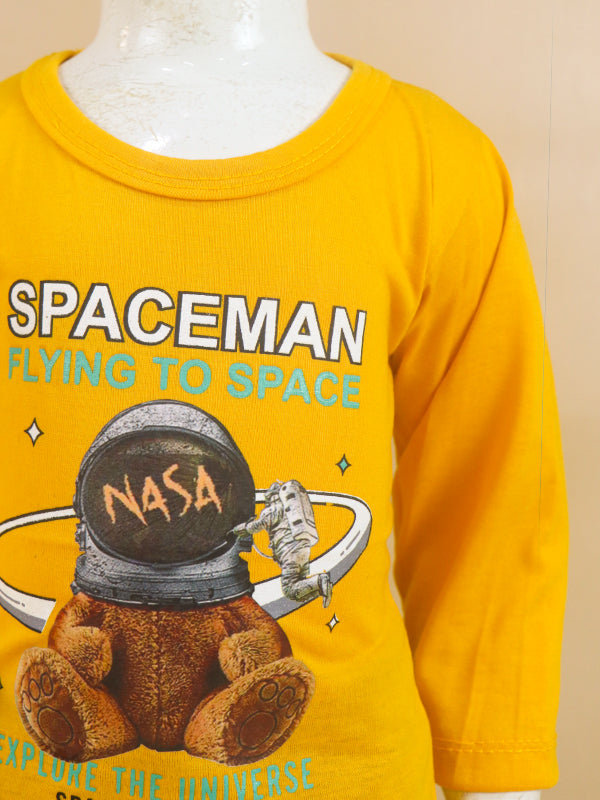 1Yr - 4Yrs Space Yellow Suit For Kids RG BS71