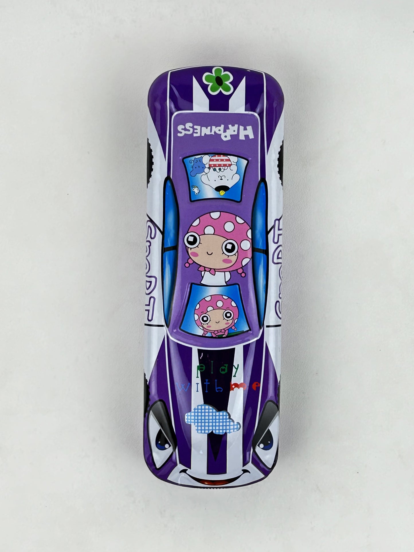 Happiness Car Shaped Pencil Box For Kids PB80