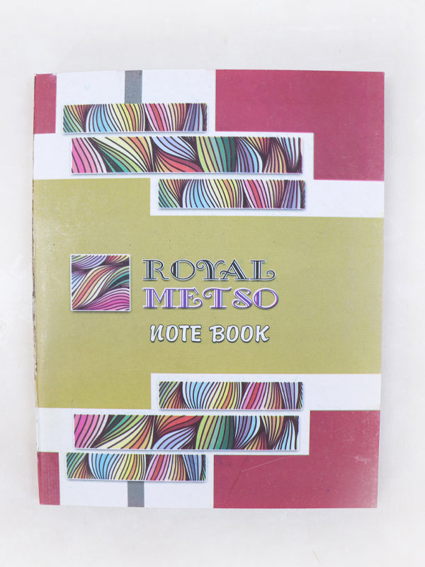 08 Royal Metso Maths Notebook 17x21 CM
