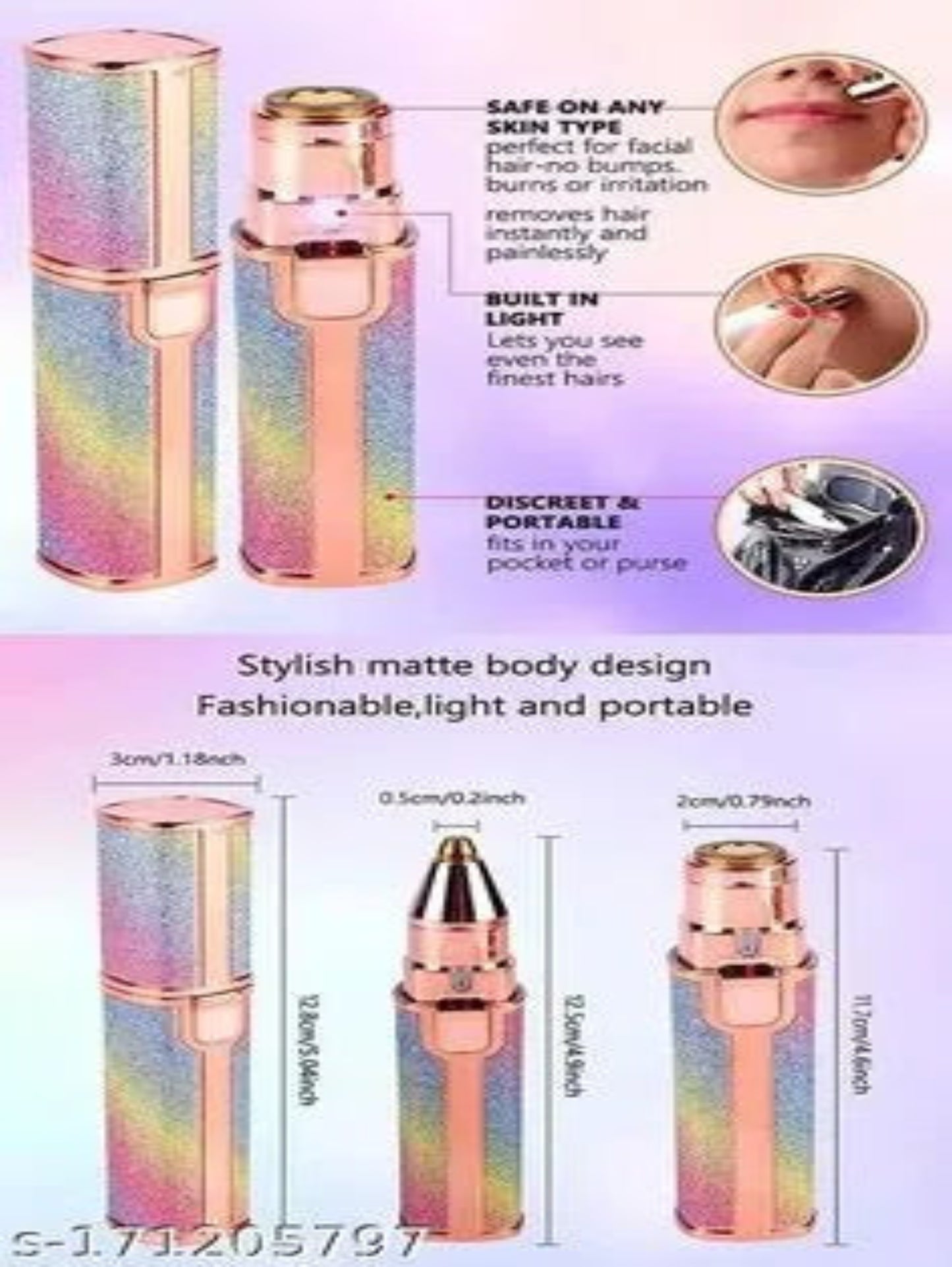 Blawless Battery Operated Eyebrow Trimmer For Ladies HX - 203B C10