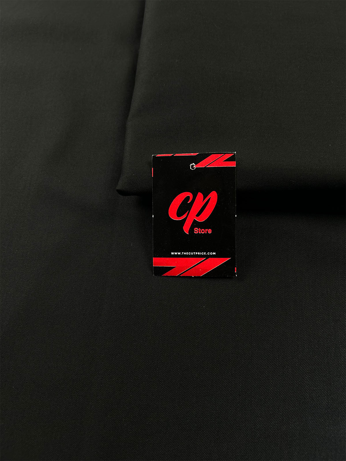 Classic Jet Black Men's Suiting Fabric For Pant and Coat 06 MUS14