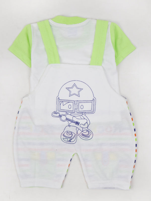 NBS05 HG Newborn Baba Romper 0Mth - 6Mth Rock Green