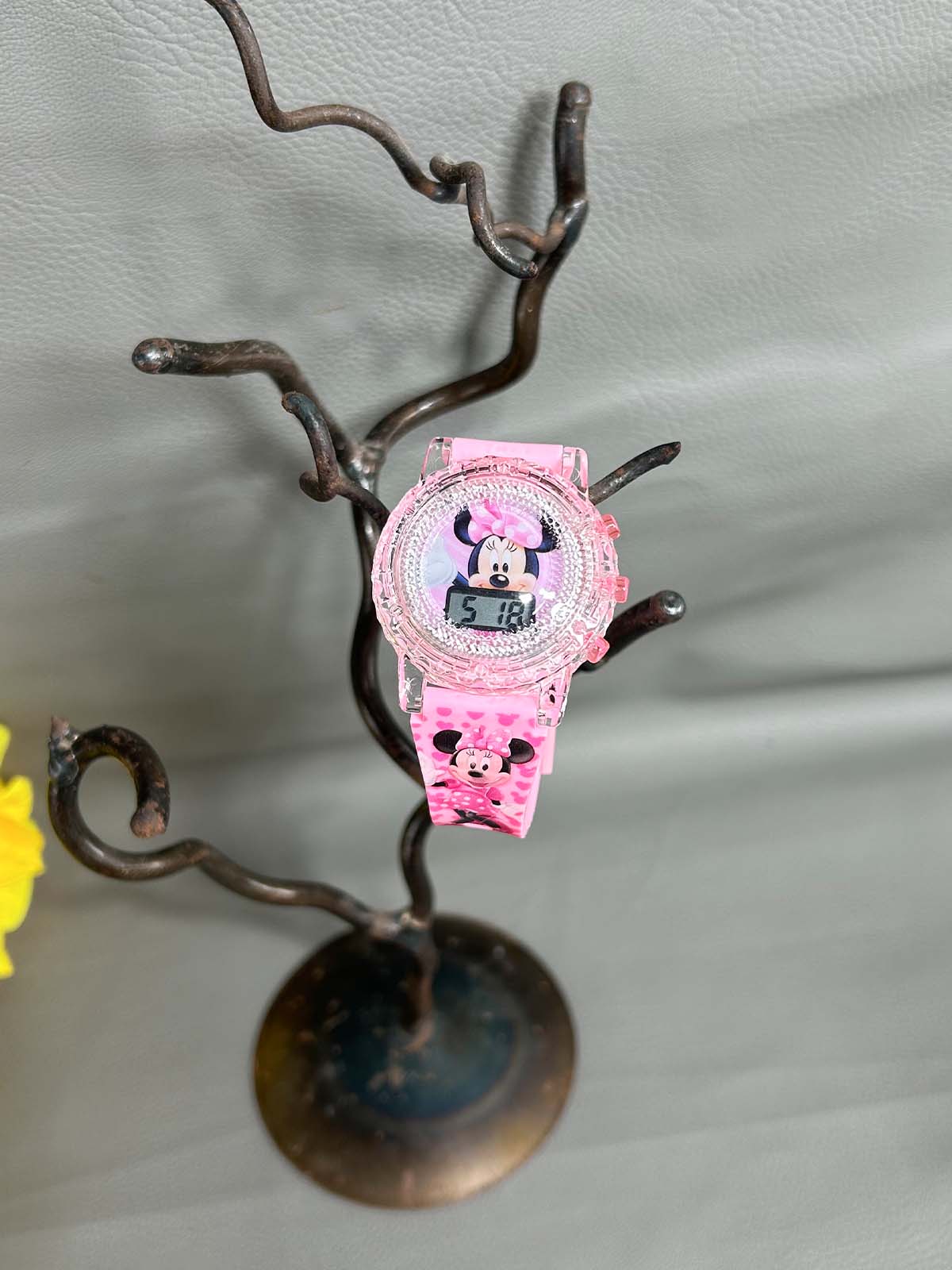 Pink Wrist Watch For Girls KWW66