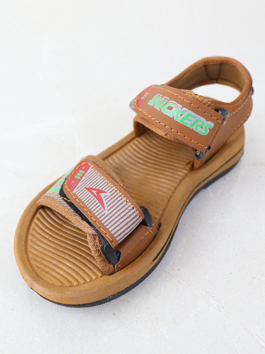 BSD13 Boys Sandal 8Yr - 17Yrs Light Brown