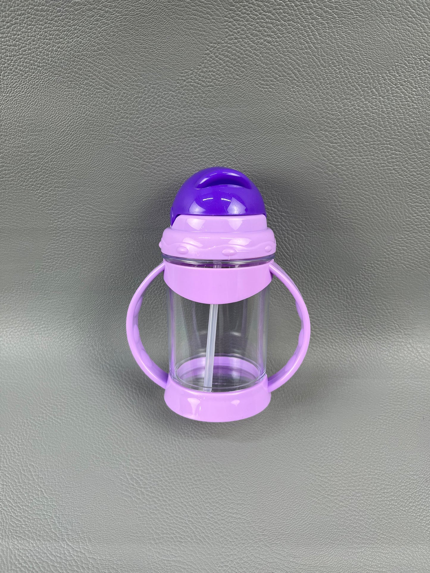 Light Purple Sippy Cup With Handle - 240ML