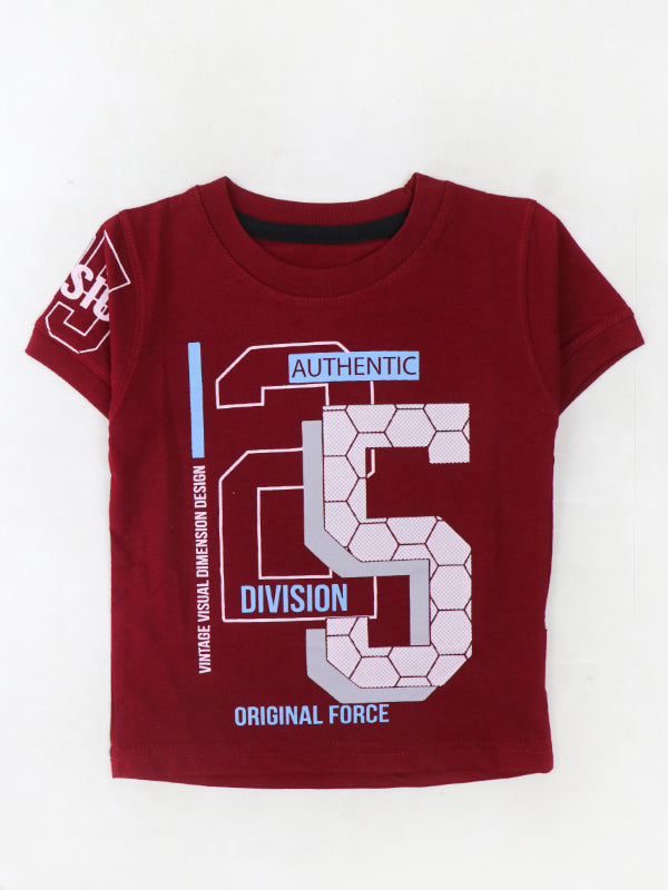 Multicolor & Multidesign Pack of 3 T-Shirt for Boys 1Yrs - 4Yrs BTS05