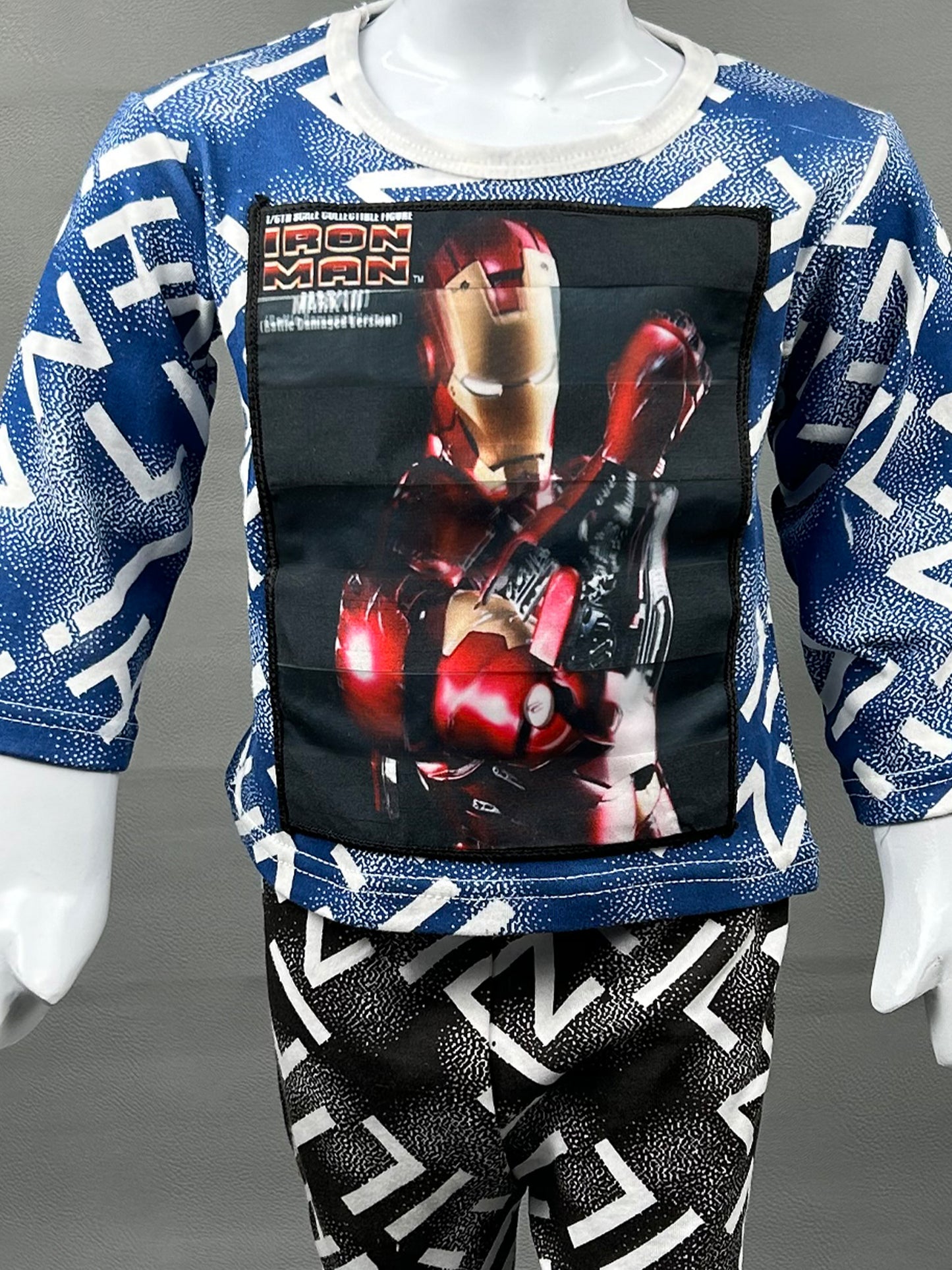 1Yr - 4Yrs Ironman Blue Suit For Kids TG BS215