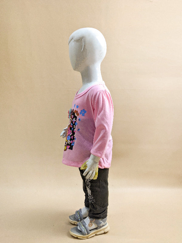 1Yr - 4Yrs Light Pink Suit For Girls RG GS73