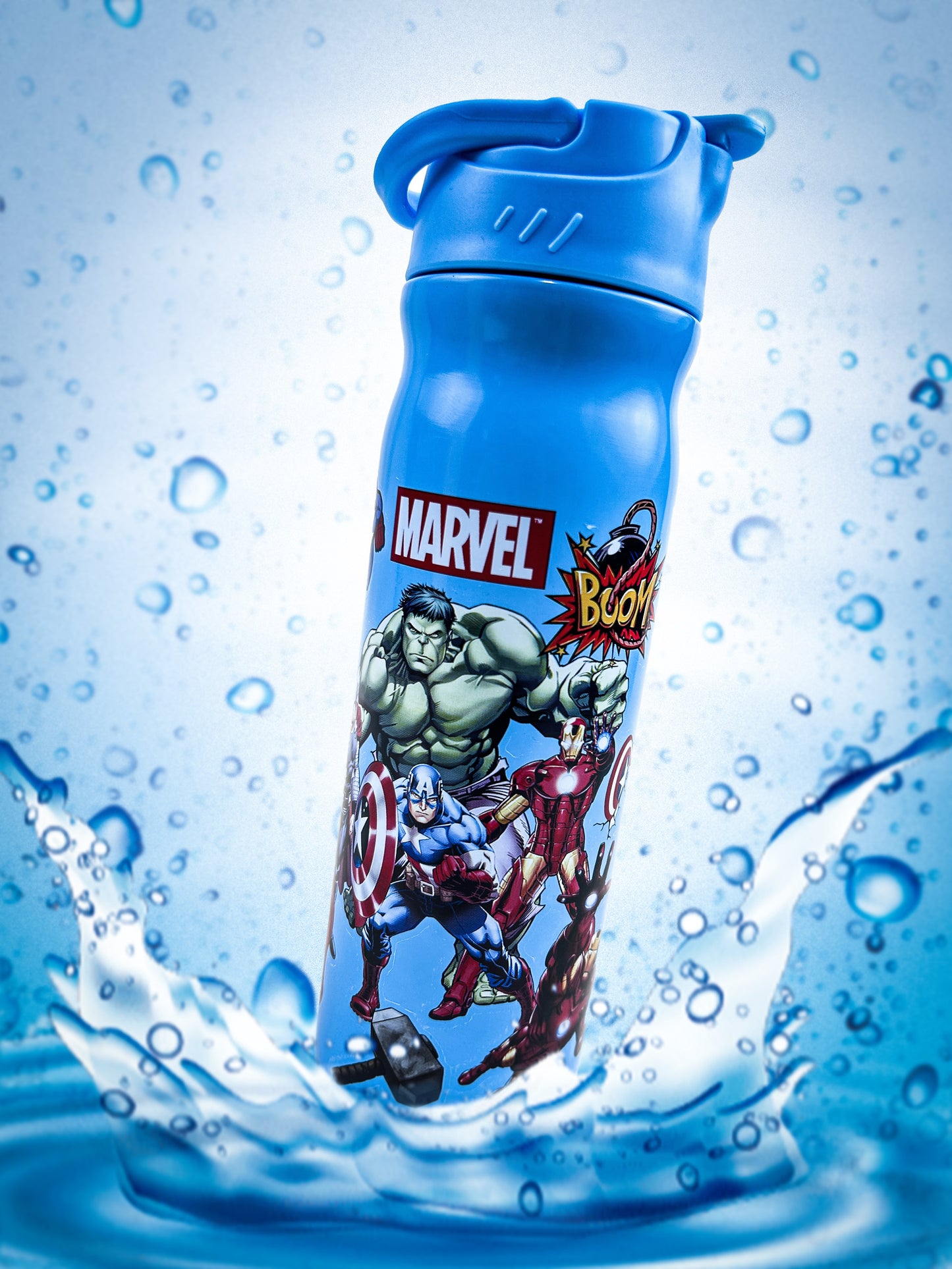 Blue Stainless Steel Bottle 500 ML D-78