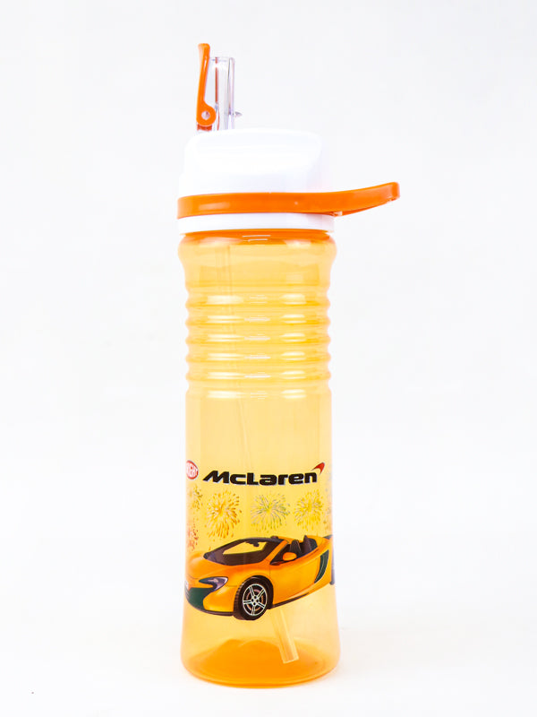 Orange Plastic Water Bottle - 650ML