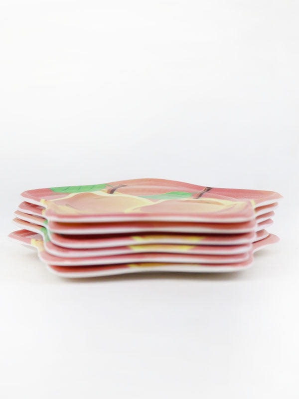 Pack Of 6 Star Shaped Coasters - Multi Print