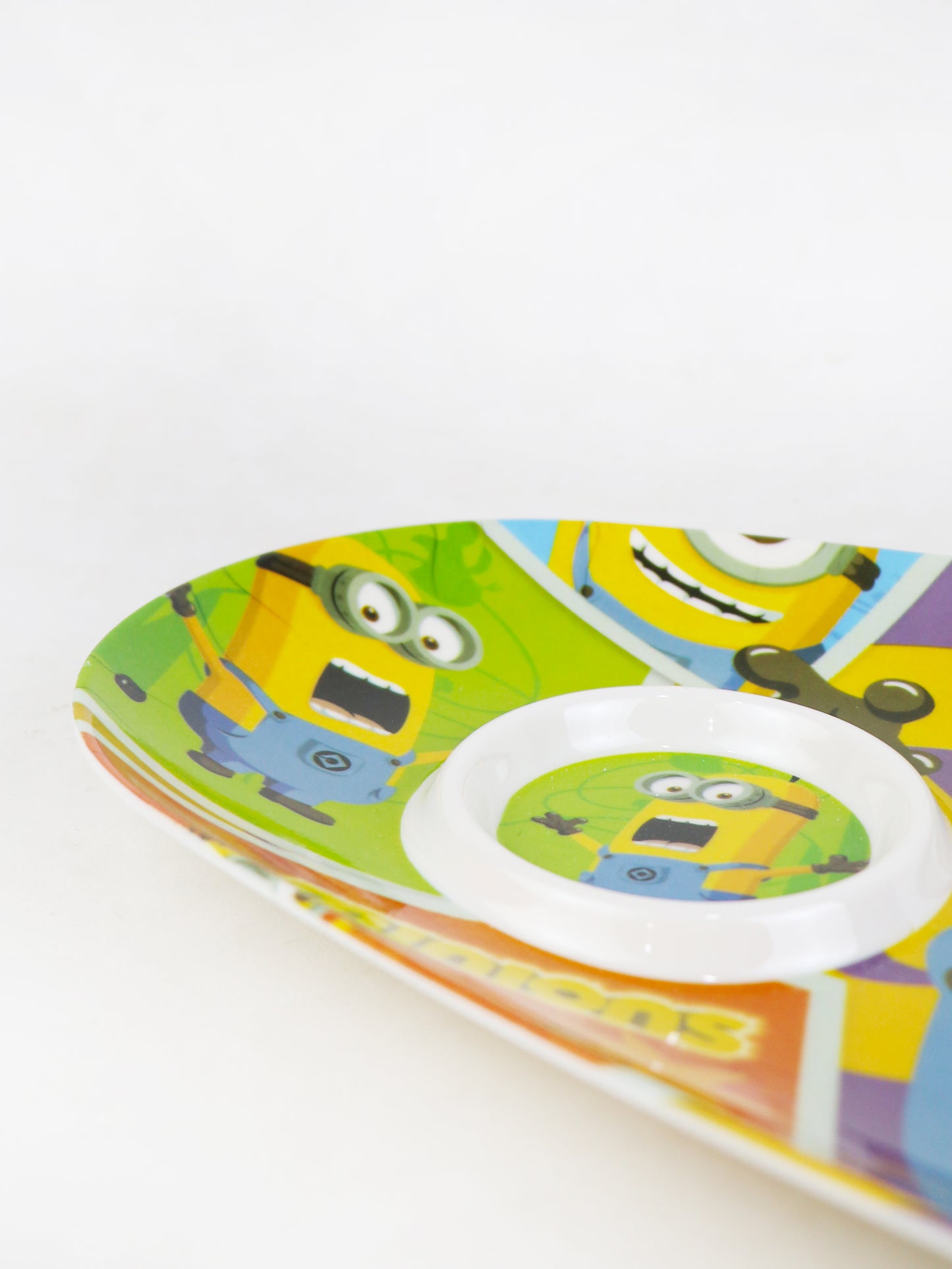 Minions Compartment Melamine Tray