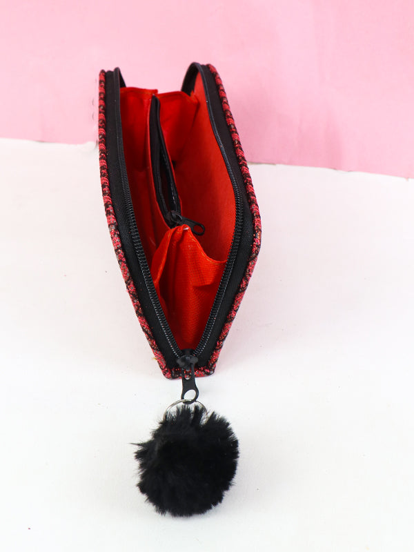 Printed Zipped Wallet for Girls 25