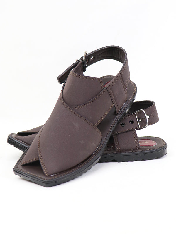 SC Peshawari Chappal for Men Dim Gray Design #44-45