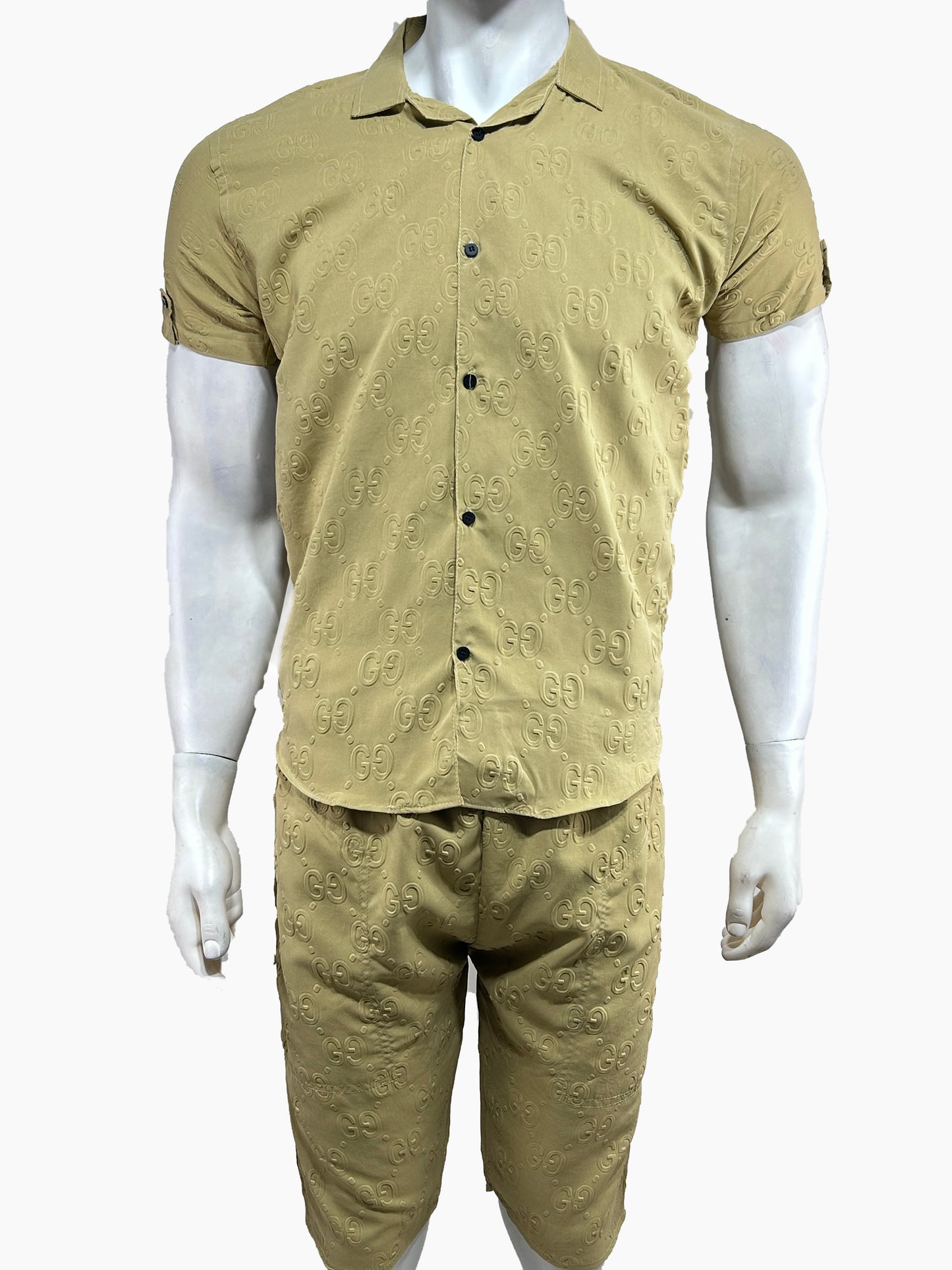Mustard Co-Ords Set For Men MTS15