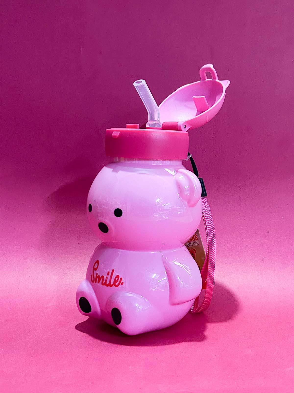 Pink Plastic Water Bottle 750ML WTB32