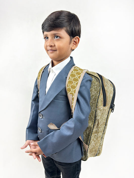 3Yrs - 7Yrs Light Grey Casual Coat Blazer For Boys / School Uniform Blazer CB01