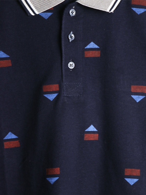 HG Men's Polo T-Shirt Navy Blue
