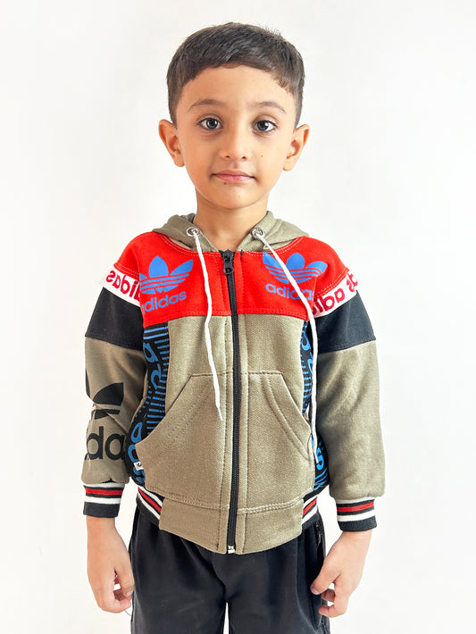 Multidesign 2.5Yr - 5Yrs Light Brown Upper For Kids KH38
