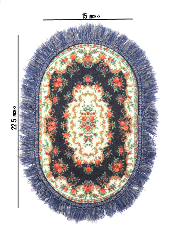 Floor Mat | Room Mat 023 - 22.5" × 15" | Multicolor & Multidesign