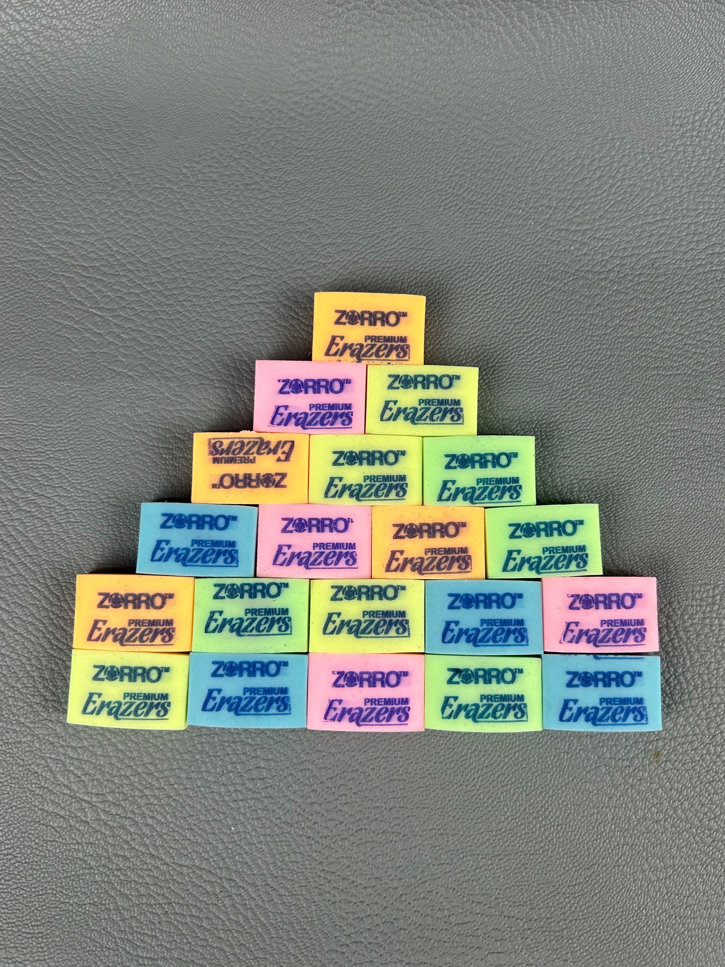 Pack of 20 Pencil Erasers STA15