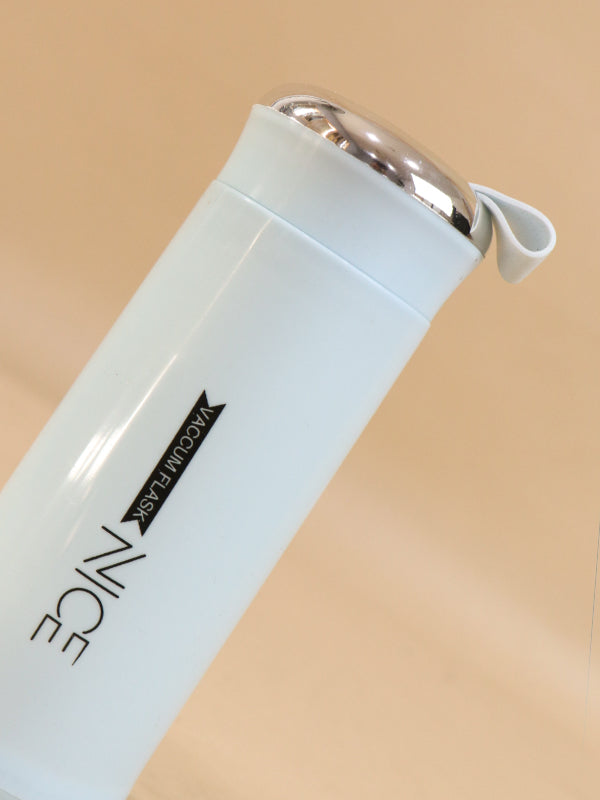 Light Blue Vacuum Flask / Insulated Water Bottle - 400ML / Thermos Temperature Double Walled
