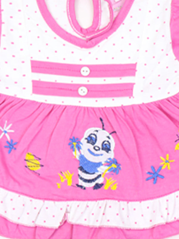 BG Newborn Baby Suit 0Mth - 12Mth Bee Pink