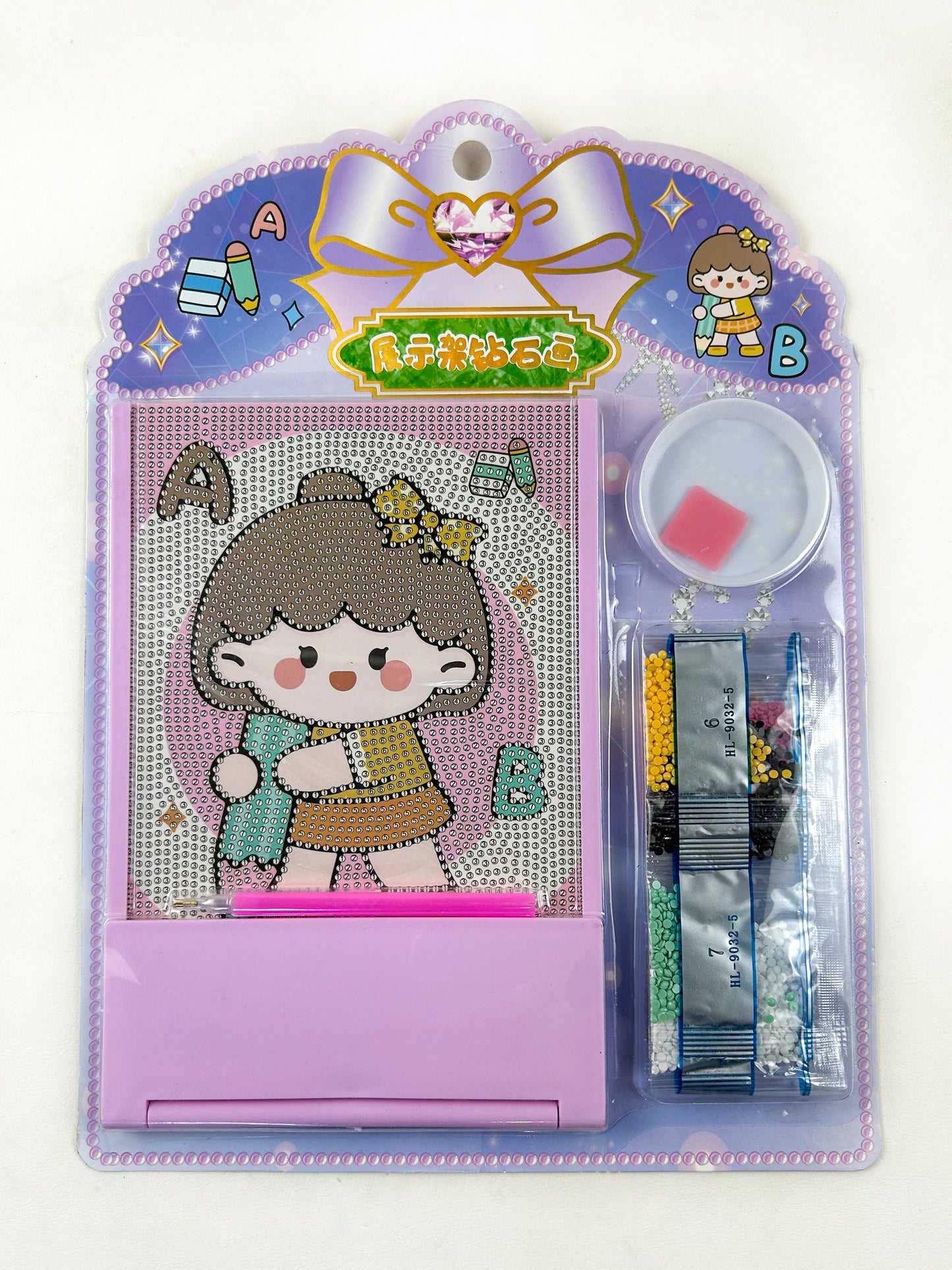 Cute Girl 5D Diamond Painting Kit For Kids PB56