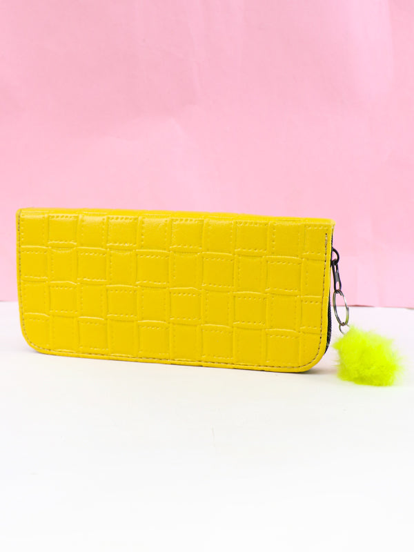 Printed Zipped Wallet for Girls 03