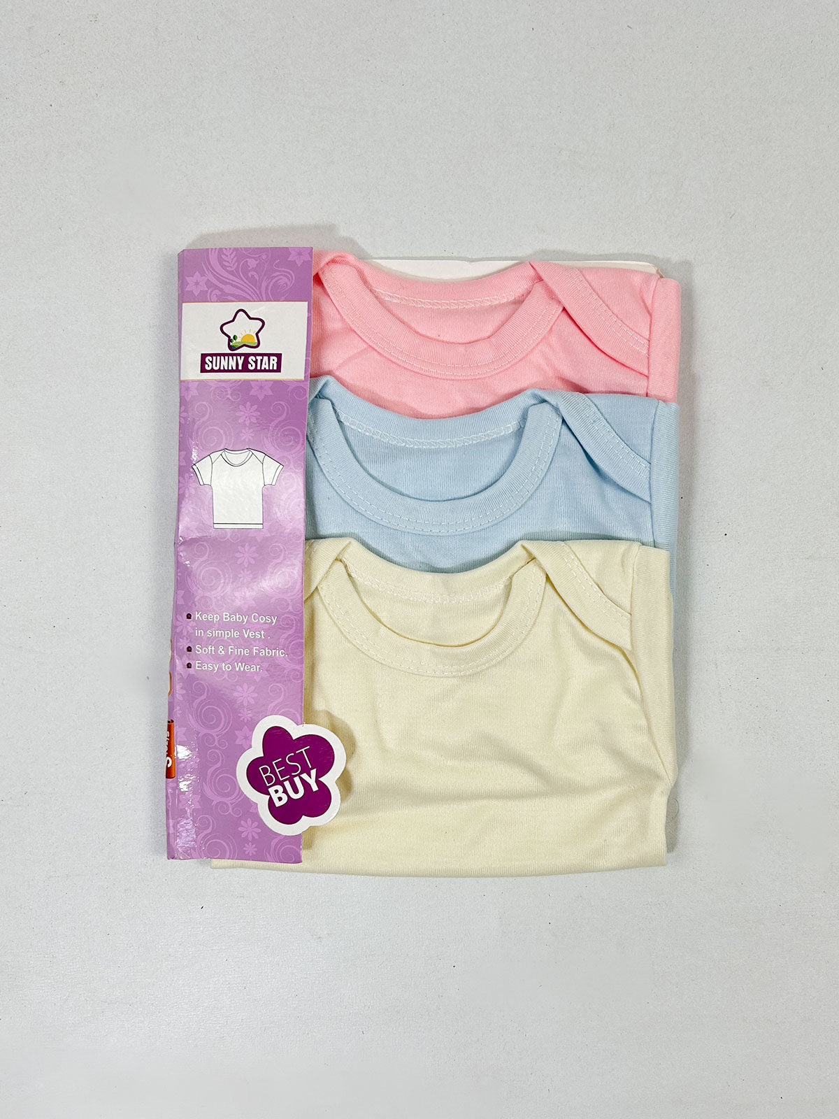 Pack Of 3 Newborn Inner Full Sleeve Vest NBC16