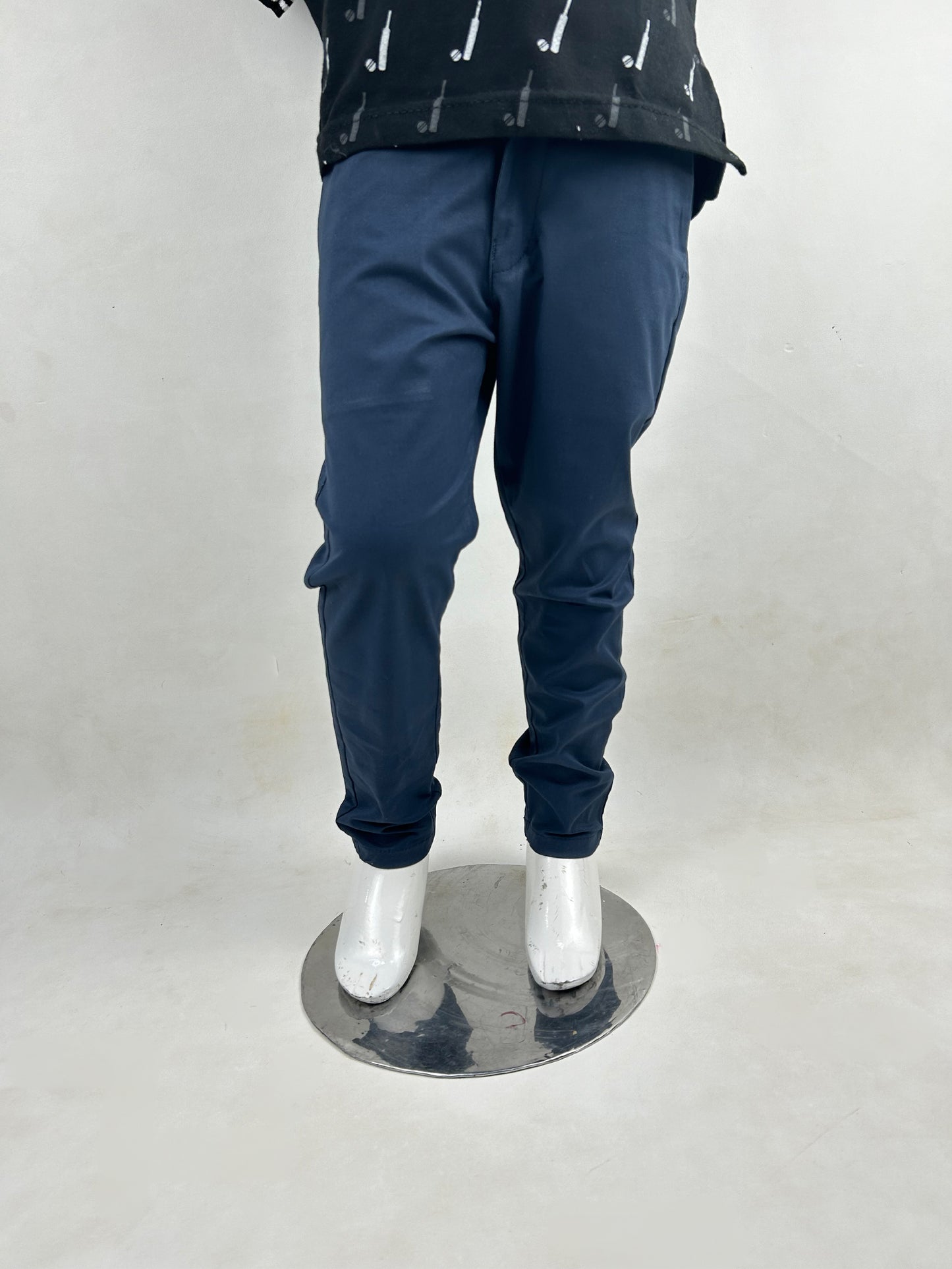 5Yrs - 17Yrs Navy Blue Cotton Chino Pant For Boys BCP03