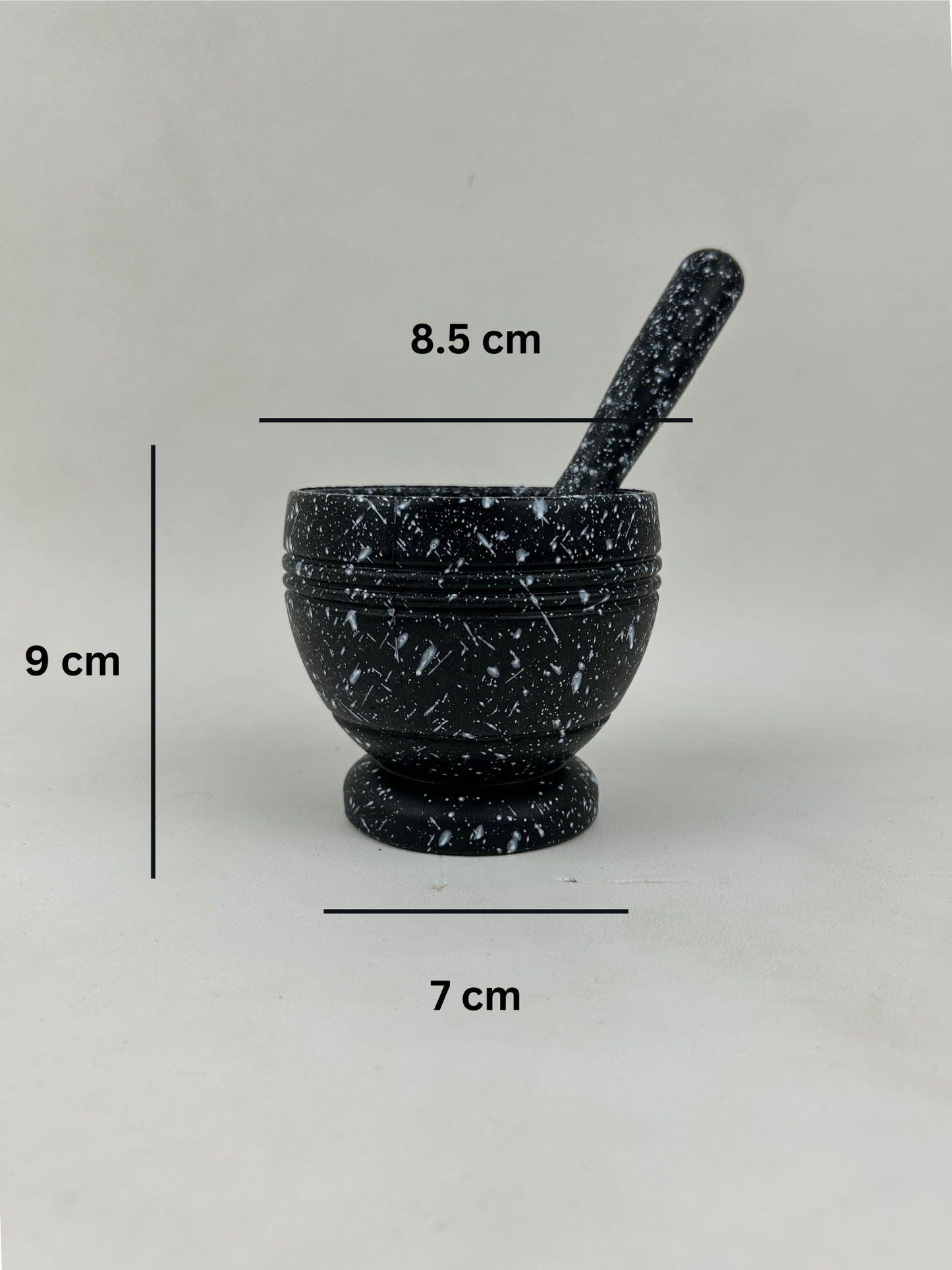 Fiber Mortar & Pestle Granite Design (Imam Dasta)