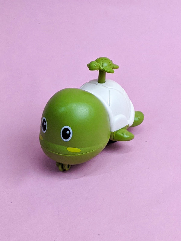 Inertial Turtle Car For Kids - Multicolor