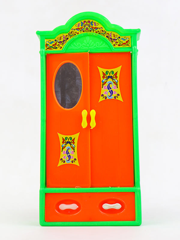 Cupboard & Dress Toy Set for Girls Multicolor