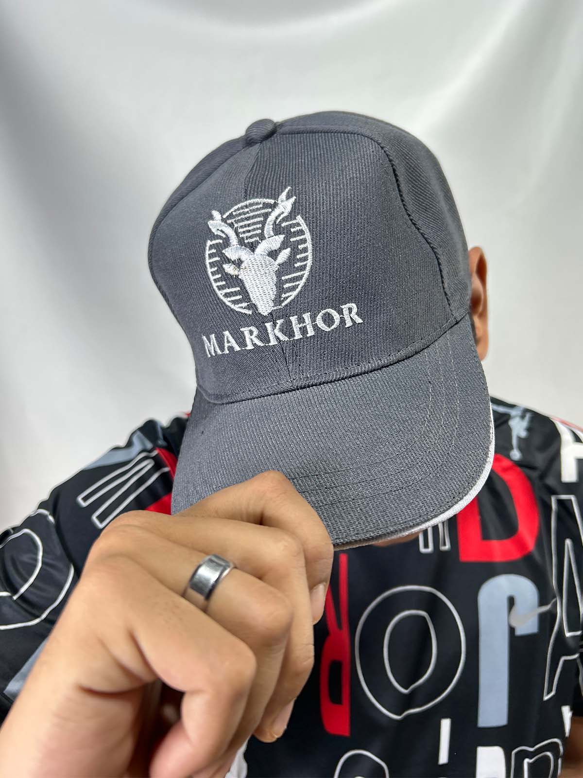 Grey Basic P-Cap For Men CAP29