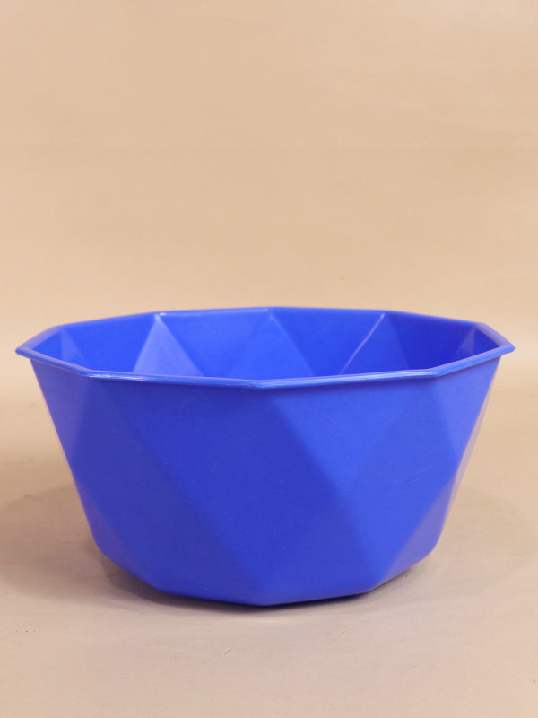 Blue Plastic Serving Bowl MB12