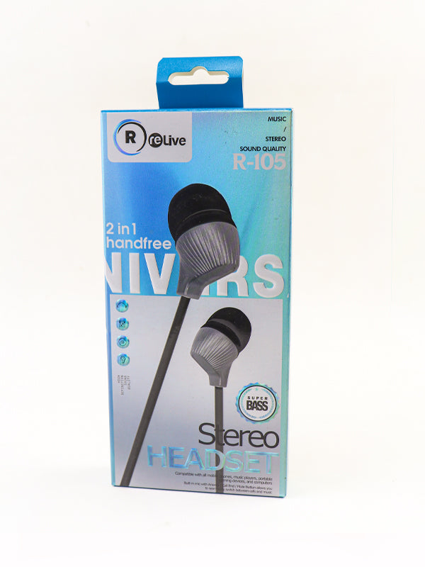 Re-Live Stereo Earphones R-105