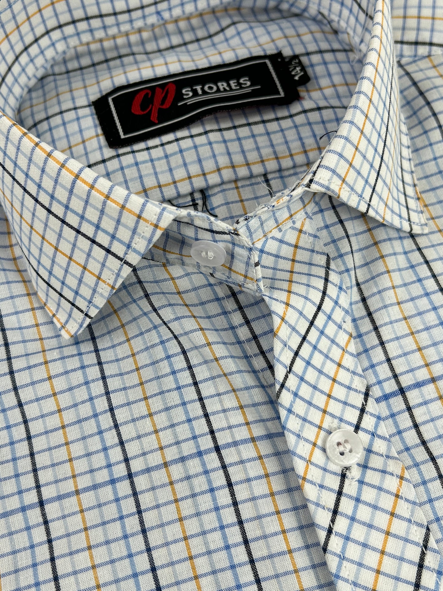 YB Checks Formal Dress Shirt For Men MFS308