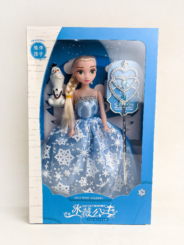 Elsa with Snow Man Frozen Doll Set KTY78