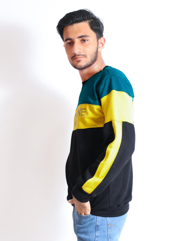 MSS01 Men's Pullover Sweatshirt Sixth June Blue