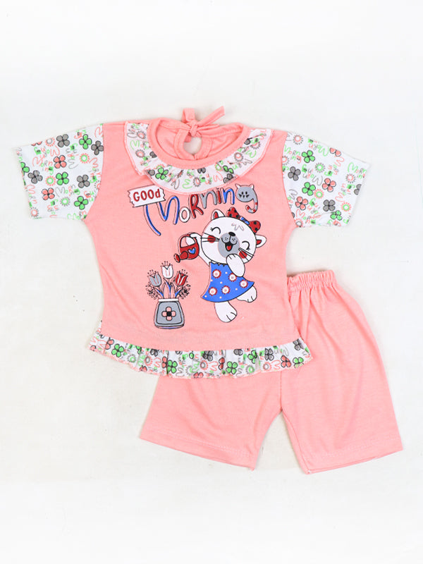PG Newborn Baby Suit 3Mth - 9Mth GM Peach
