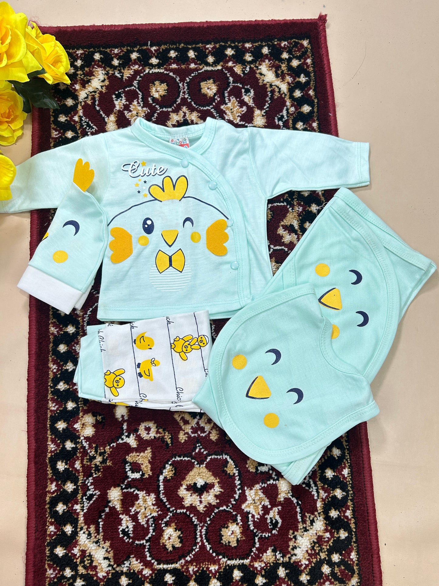 0Mth - 3Mth Cute 5Pcs Gift Set For Newborn HG NBGS211