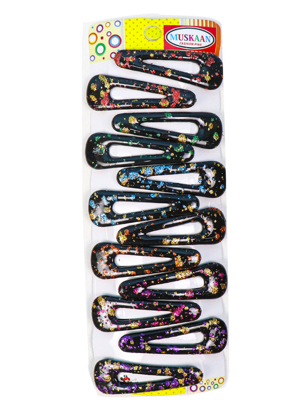 Pack of 12 Girl's Hairpins Multicolor & Multidesign H-003