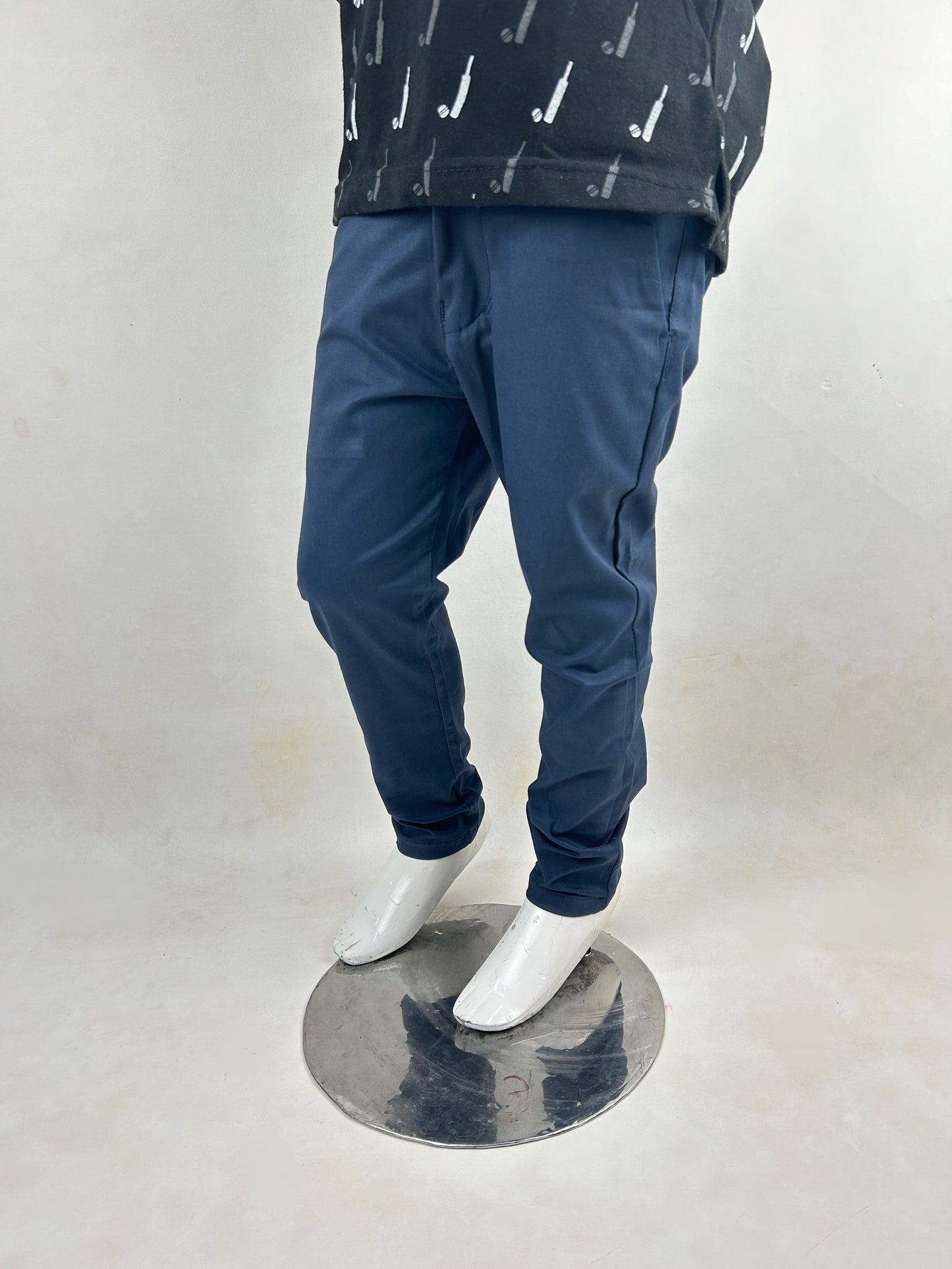 5Yrs - 17Yrs Navy Blue Cotton Chino Pant For Boys BCP03